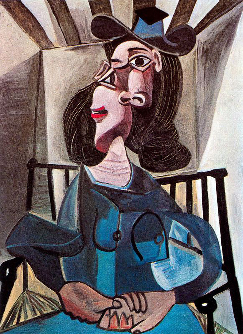 Picasso Girl in chair 1952